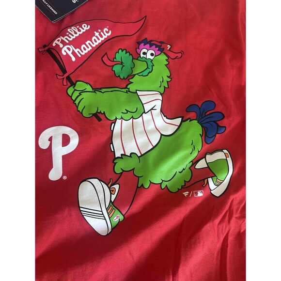 NWT Fanatics Mens Size Xxl Philadelphia Phillies Phanatic T-shirt Red - Picture 3 of 5